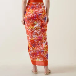 Border Pareo Floral Sarong