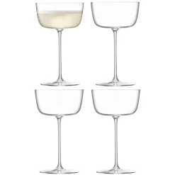 Borough Cocktail Saucers Set Of Four