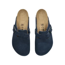 Fashion BIRKENSTOCK Boston Suede Mules