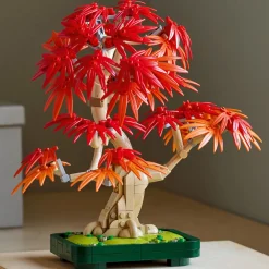 Best LEGO Botanicals Japanese Red Maple Bonsai Tree Plant Décor