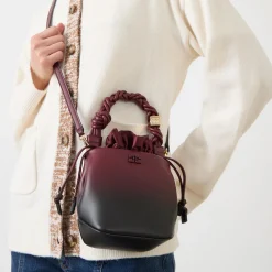 Sale GANNI Bou Mini Gradient Bucket Bag