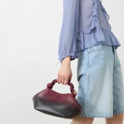 Best GANNI Bou Small Gradient Top Handle Bag