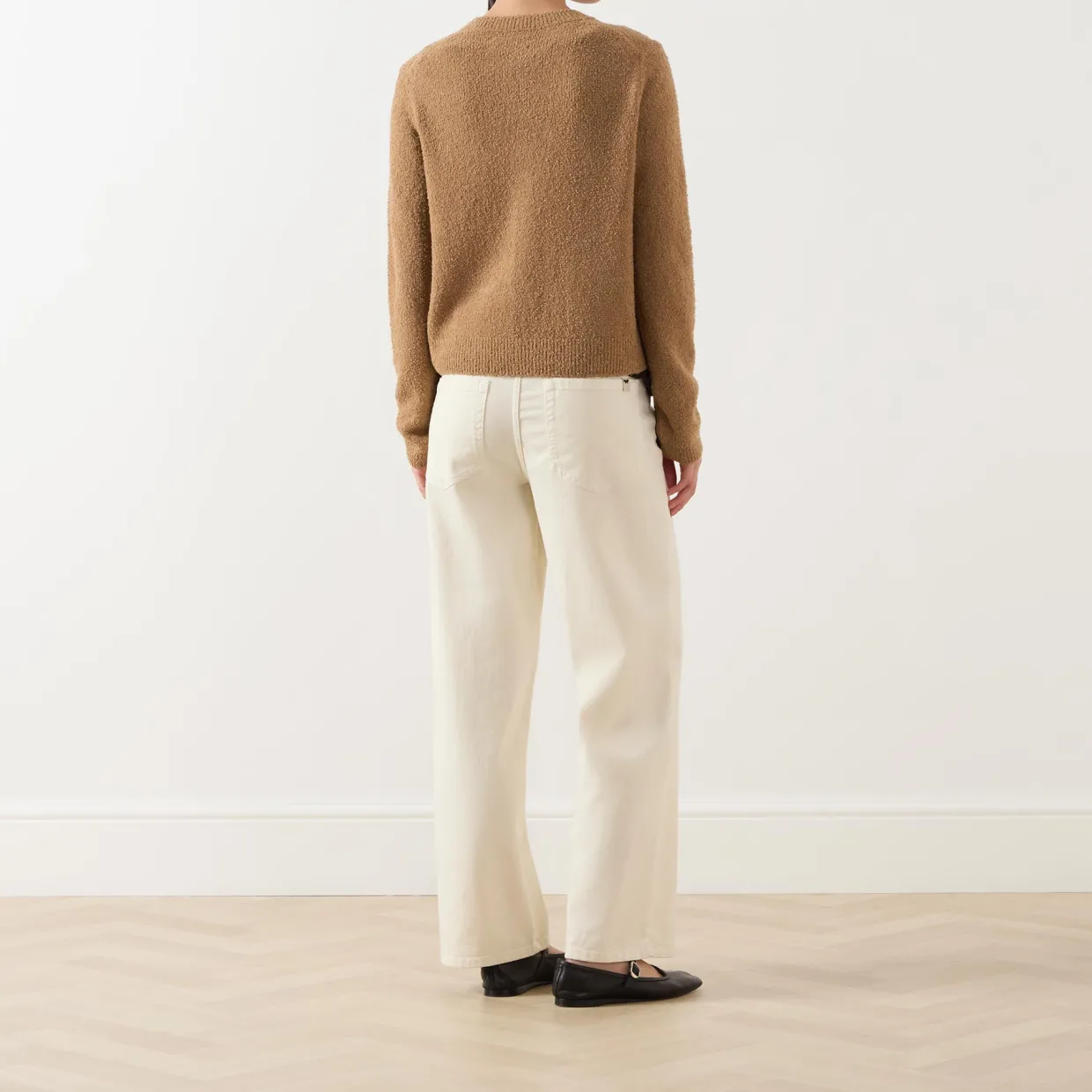 Bouclé Knitted Cardigan