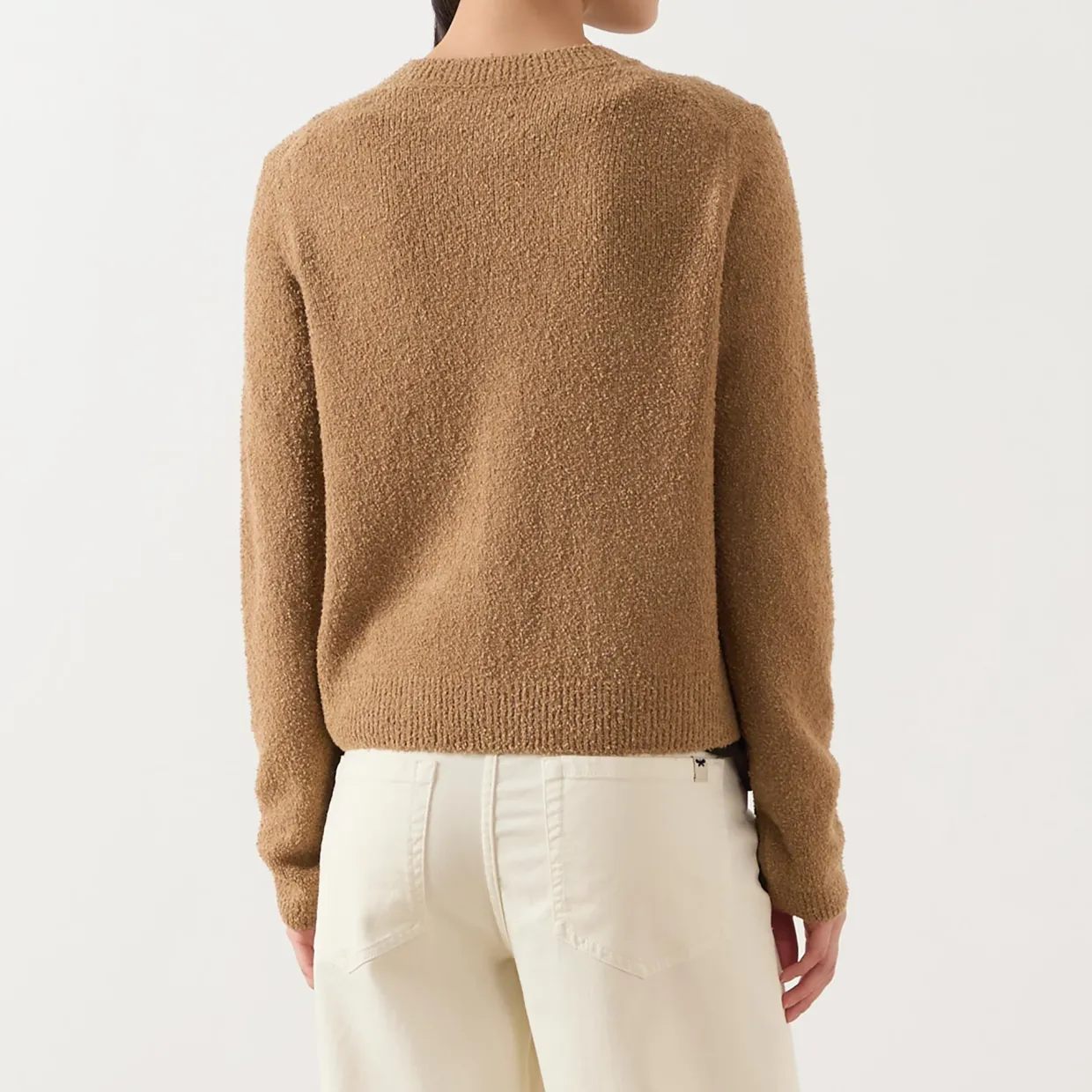 Bouclé Knitted Cardigan