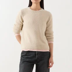 Bouclé Knitted Sweater