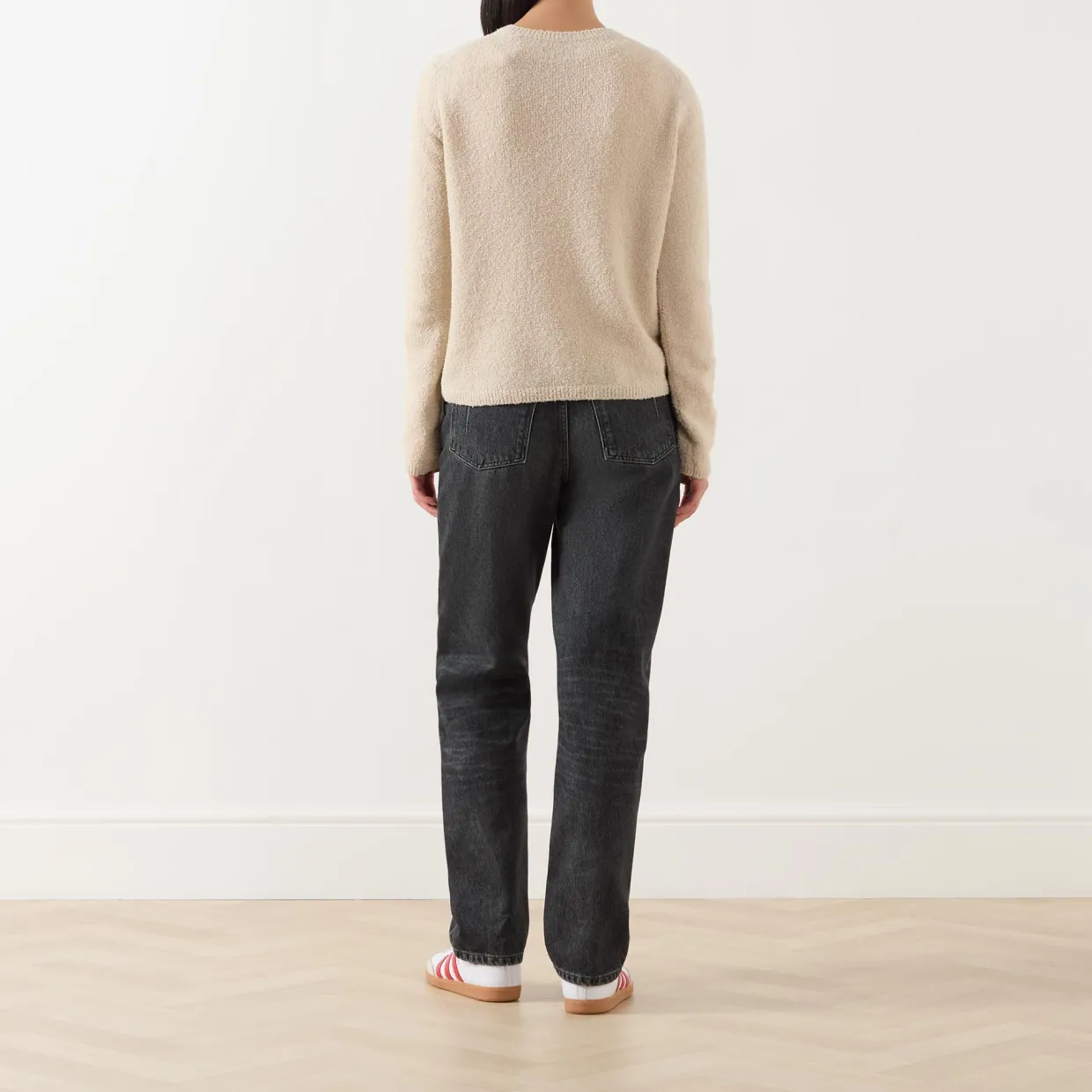 Bouclé Knitted Sweater