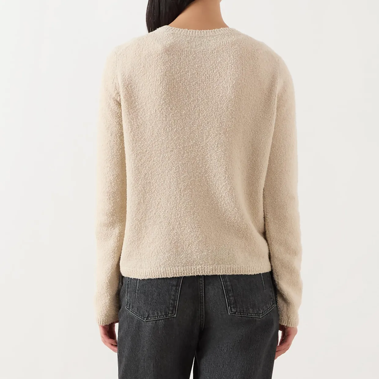 Bouclé Knitted Sweater