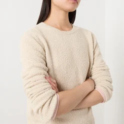 Bouclé Knitted Sweater