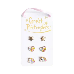 Clearance GREAT PRETENDERS Boutique Cheerful Studded Earrings Set of Three