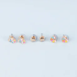 Clearance GREAT PRETENDERS Boutique Cheerful Studded Earrings Set of Three