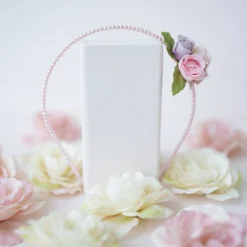 Boutique Pearls & Twirls Headband