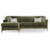 Fashion CASEYS FURNITURE Bransen LHF Chaise 2.5-Seater Corner Sofa