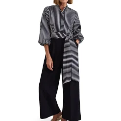 Fashion PHASE EIGHT Bree Striped Jumpsuit