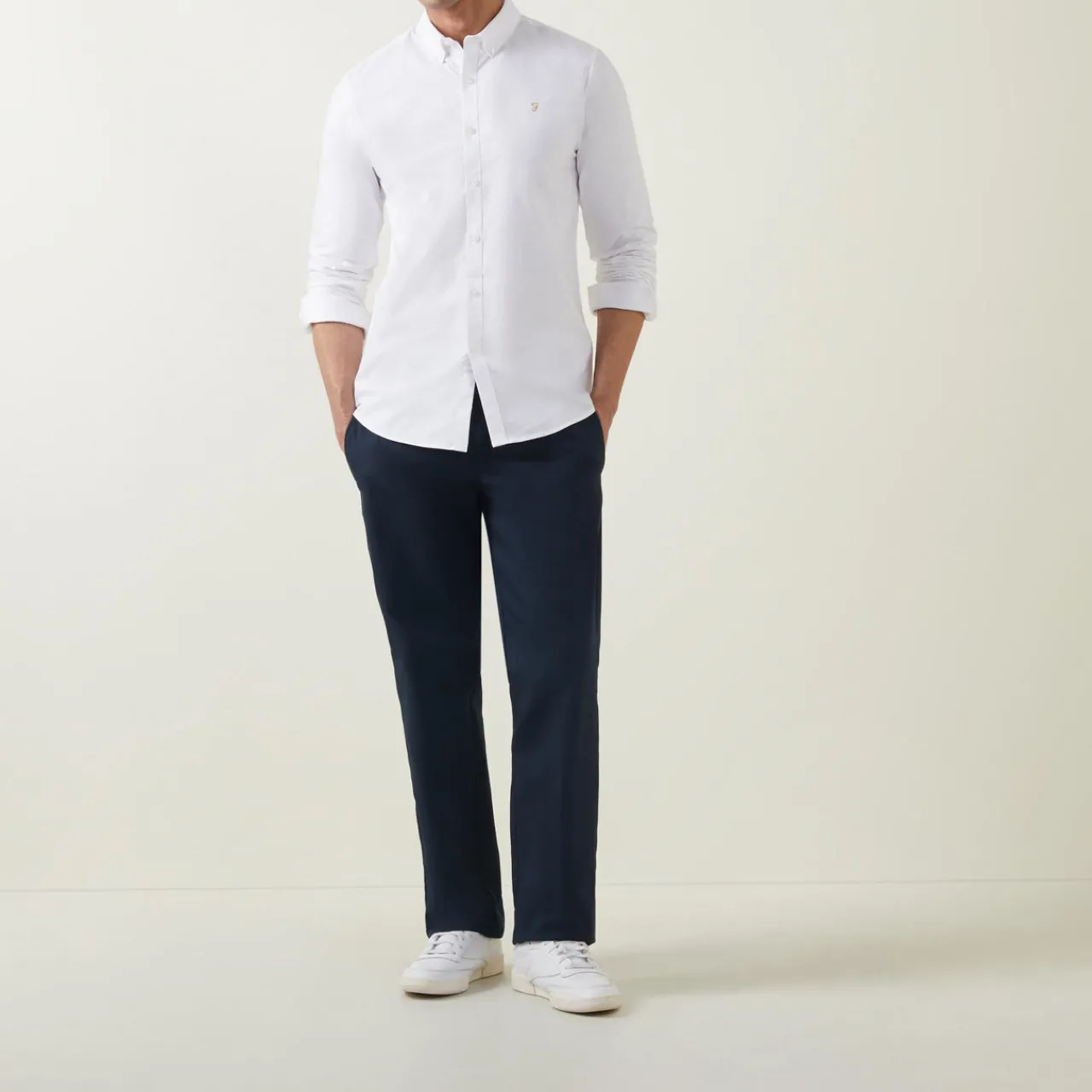 Sale FARAH Brewer Slim Fit Shirt