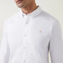 Sale FARAH Brewer Slim Fit Shirt