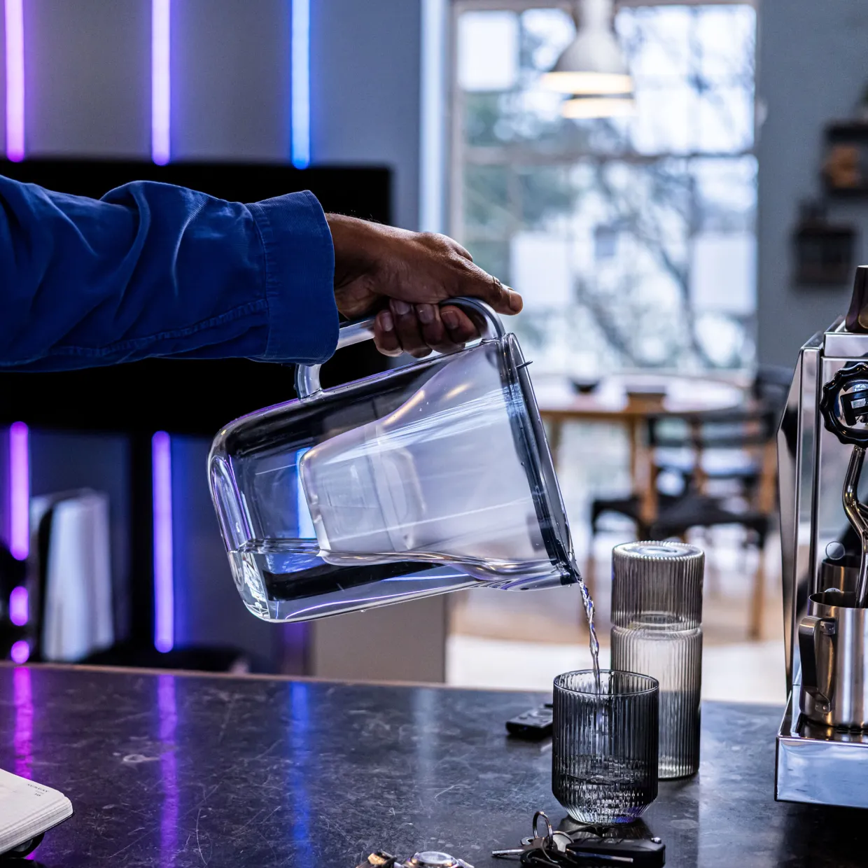 Brita Style Essential Stone Blue Pure Performance