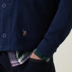 Fashion PS PAUL SMITH Broad Stripe Zebra Overshirt