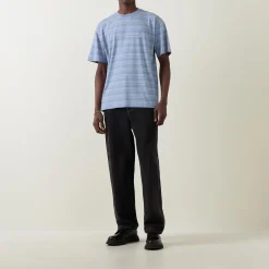 Discount CARHARTT WIP Brodine Striped Logo T-Shirt