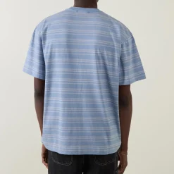 Discount CARHARTT WIP Brodine Striped Logo T-Shirt