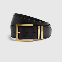 Clearance REISS Brompton Leather Belt