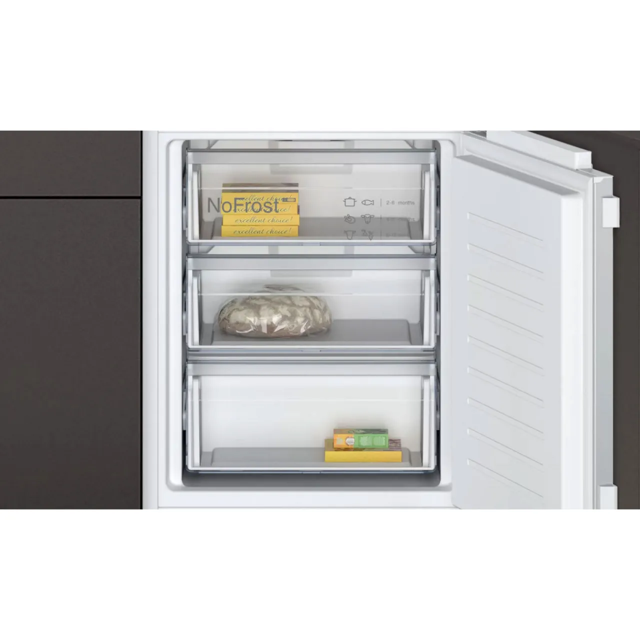 Discount NEFF Built-in Fridge-Freezer with Freezer at Bottom