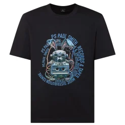 Sale PS PAUL SMITH Bunny Cassette Logo T-Shirt