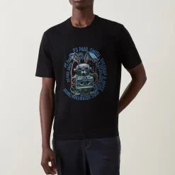 Sale PS PAUL SMITH Bunny Cassette Logo T-Shirt