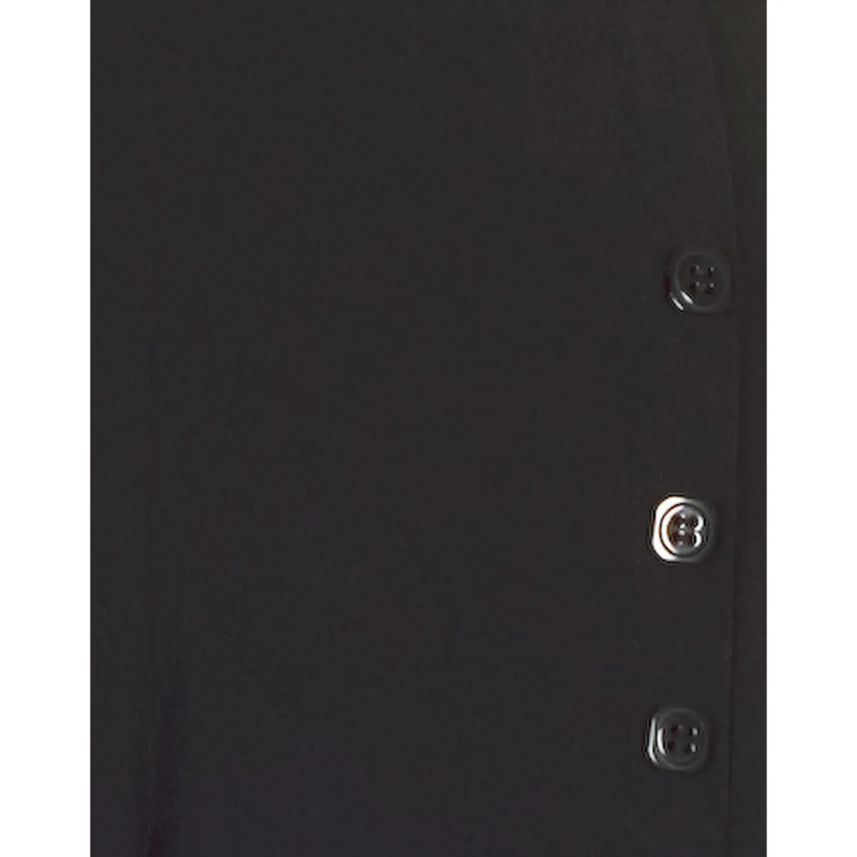 Button Detail Jersey Trouser