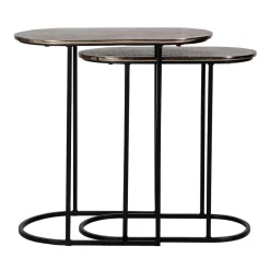 Outlet CASEYS FURNITURE Caiden Set of Two Side Tables