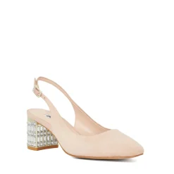 Discount DUNE LONDON Calena Embellished Slingback Block Heels