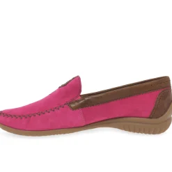 Hot GABOR California Stitch-Detail Moccasins