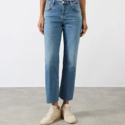 Callie Straight Leg Ankle Jeans