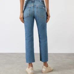 Callie Straight Leg Ankle Jeans