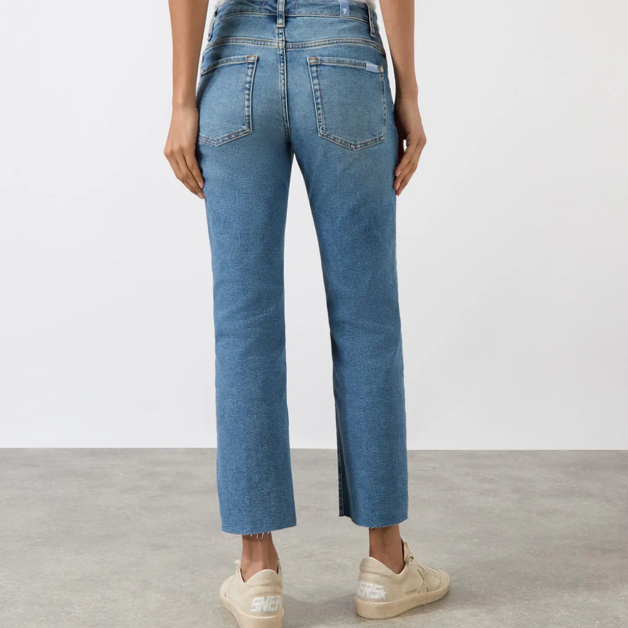 Callie Straight Leg Ankle Jeans