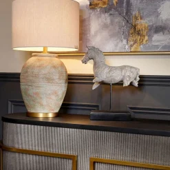 Caltra Textured Table Lamp