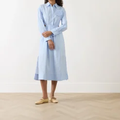 Discount FABIENNE CHAPOT Camilla Pinstripe Shirt Dress