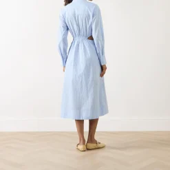 Discount FABIENNE CHAPOT Camilla Pinstripe Shirt Dress