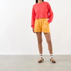 Campus Logo Cropped Sweatshirt