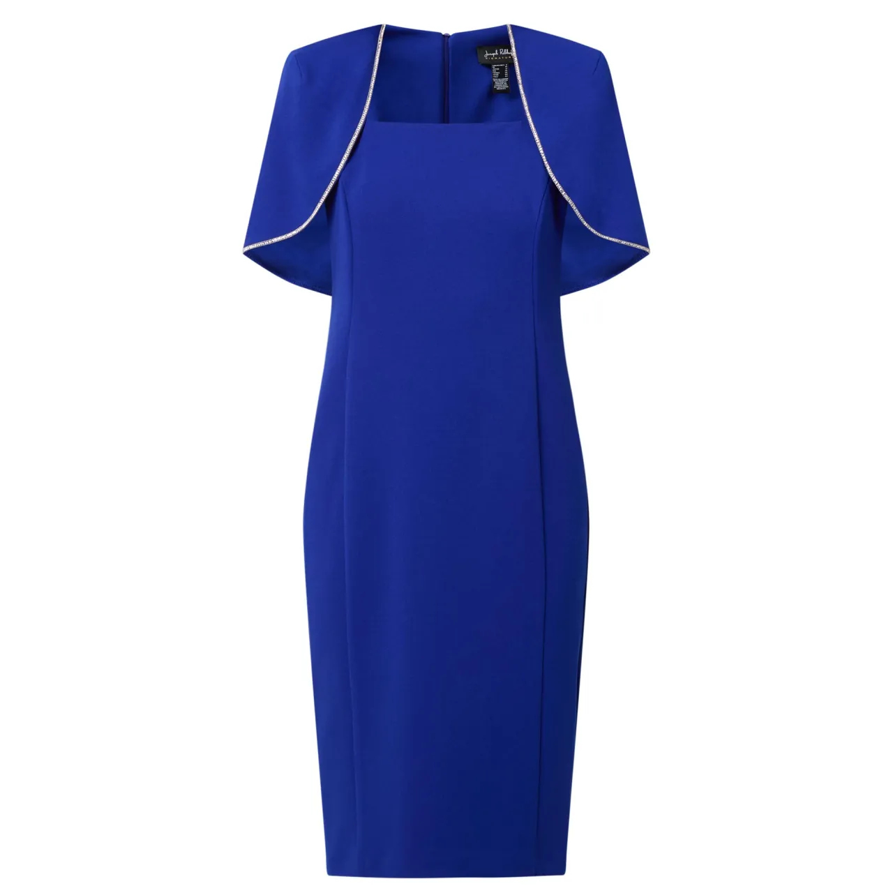 New JOSEPH RIBKOFF Cape-Sleeve Pencil Dress