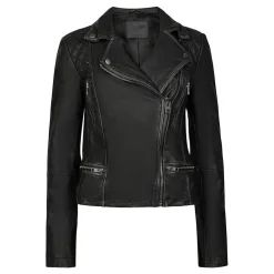 Cargo Leather Biker Jacket