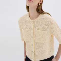 Carry Pocket-Detail Cardigan