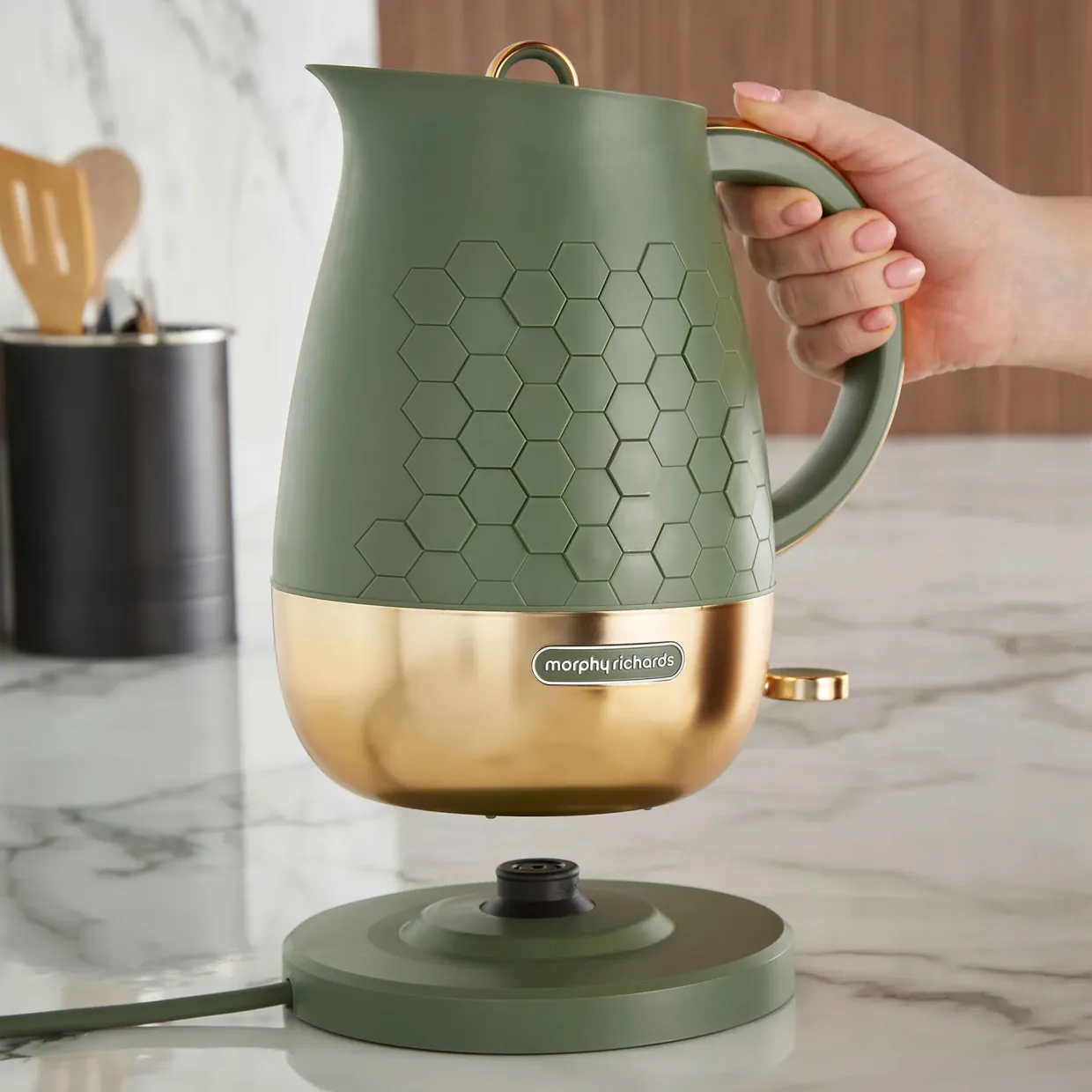 Cassini 1.7L Jug Kettle Olivine