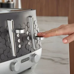 Outlet MORPHY RICHARDS Cassini 4-Slice Toaster Moonless Night