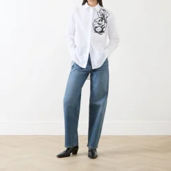 Discount MAX&CO Catullo Embroidered Shirt