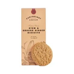 C&B Stem Ginger Biscuits in carton