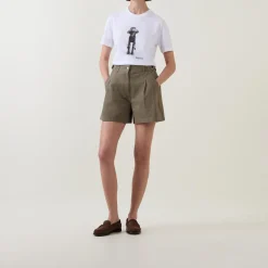 Online BARBOUR Cecile Pleated Shorts