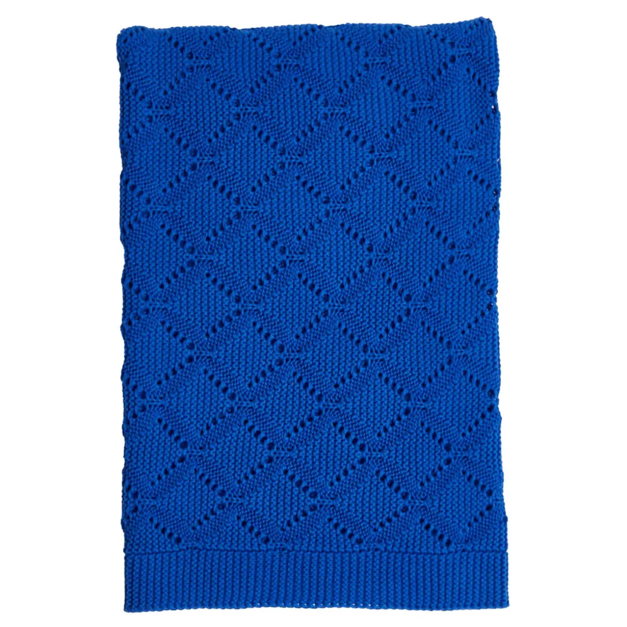Cellular Cotton Baby Blanket Navy