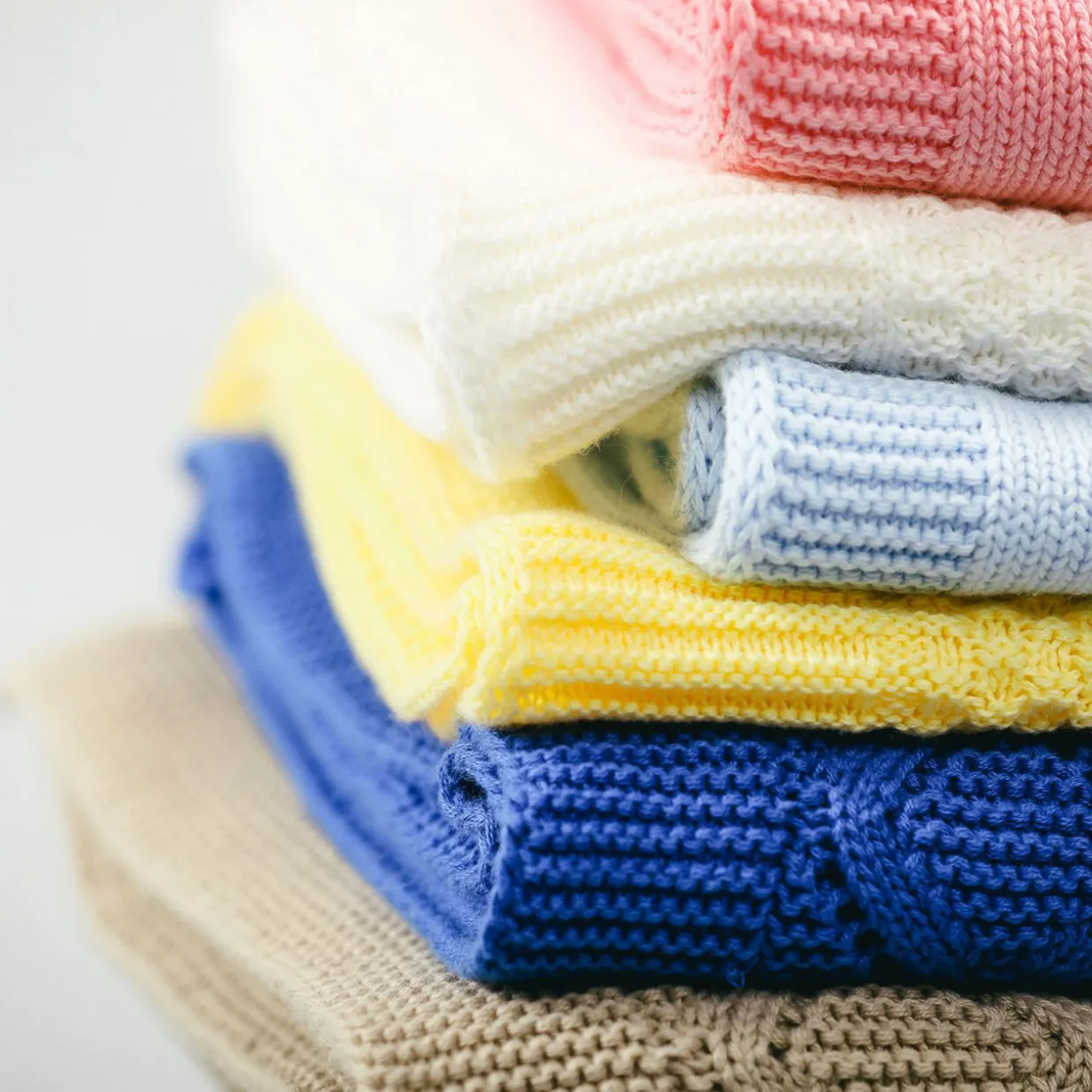 Cellular Cotton Baby Blanket Navy