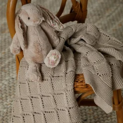 Hot FOXFORD Cellular Cotton Baby Blanket Beige