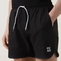 Clearance HUGO Chaffle Textured Swim Shorts